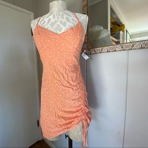 PACSUN orange dress size small NEW with tags